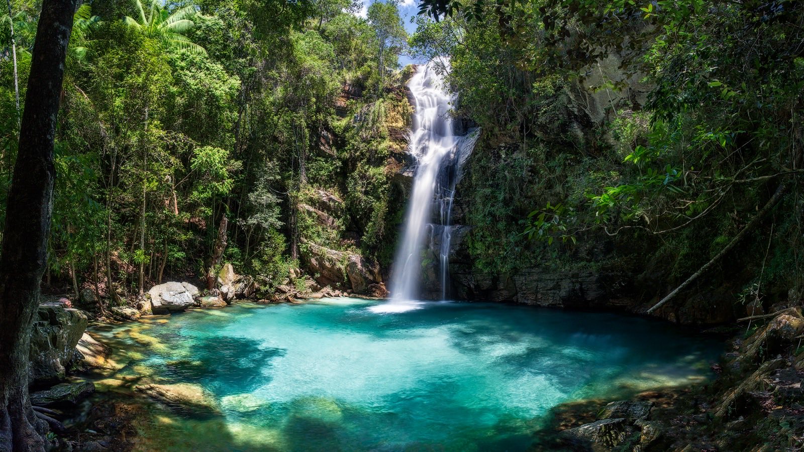 Cachoeira Santa Bárbara - Comunidade dos Kalungas